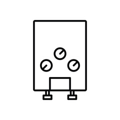 Water heater icon vector design templates simple and modern