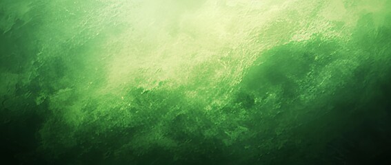 Grass gradient poster cover header background design with green background