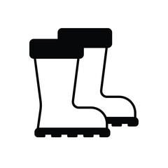 Snow Boot vector icon