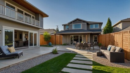 A spacious family home in a quiet neighborhood