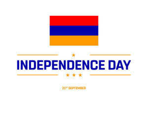 Independence Day of Armenia, I love Armenia, Independence Day, Brazil, Happy Independence Day, National Day, Freedom, 21s September, Icon, Design, Greetings, Vector, Flag, Heart, Ribbon, Background