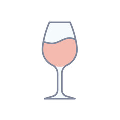Wine vector icon