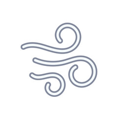 Wind vector icon