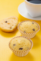 子供が作った美味しいマフィン お菓子