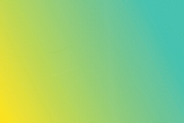 Green and Yellow Gradient Background with Wavy Lines