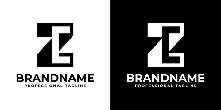 Letters ZC Monogram Logo, suitable for any business ZC or CZ initials