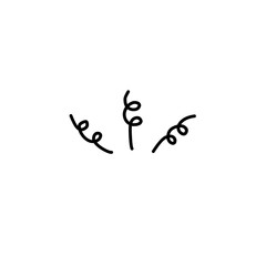 sparkling streaks of lines