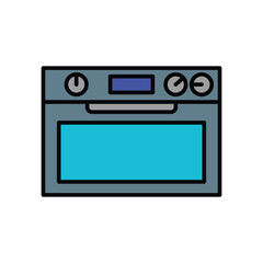 Oven icon vector design templates simple and modern