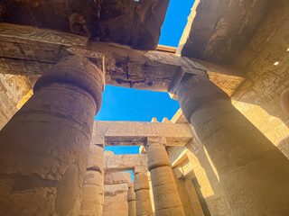 Karnak Temple is dedicated to the temple complex of Ancient Egypt. Thebes, Karnak, Luxor, Egypt