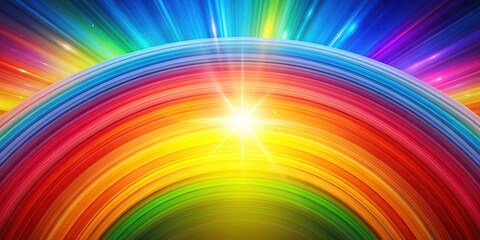 Colorful and vibrant rainbow background for abstract design projects, rainbow, vibrant, colorful, abstract, background