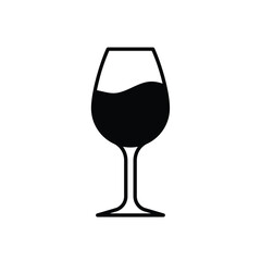 Wine vector icon