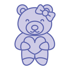 Obraz premium Teddy Bear Icon