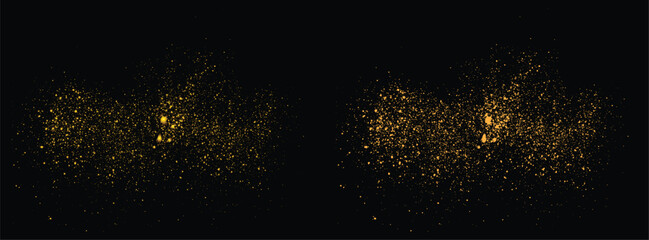 Obraz premium Vector glitter gold luxury stardust background