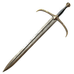 claymore sword isolated on white background genrated by AI


