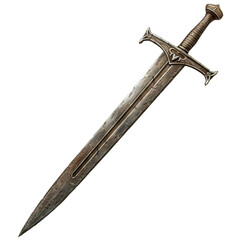 claymore sword isolated on white background genrated by AI


