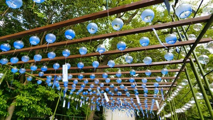 水無瀬神宮の風鈴