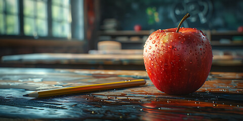 Teacher's Touch: Engaging Students with Red Apple Analogy