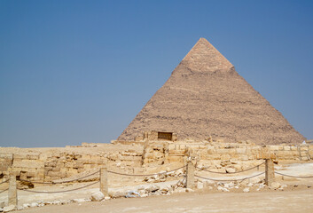 Cheops-Pyramid of giza, in Egypt