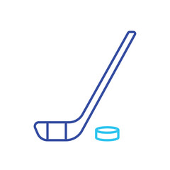 Ice Hockey vector icon