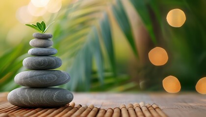 Obraz premium Experience the Soothing Power of Physique Therapy Calm-Inducing Sessions to Relieve Stress and Promote Relaxation