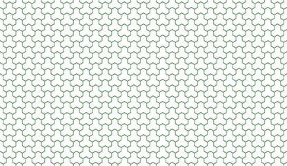 シームレス背景素材 和柄 毘沙門亀甲模様 薄緑