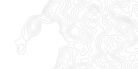 The stylize topography landscape grid map and counter wave line geometric wire outline area design. nature strip diagram topographic creative concept discovery line map texture background.