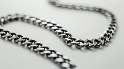 close up of a chain