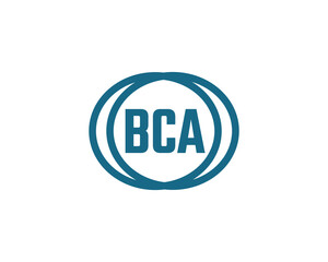BCA Logo design vector template. BCA logo design.
