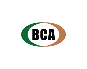 BCA Logo design vector template. BCA logo design.