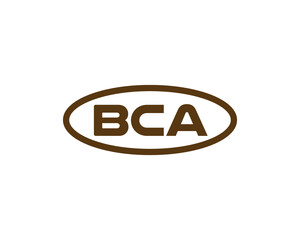 BCA Logo design vector template. BCA logo design.