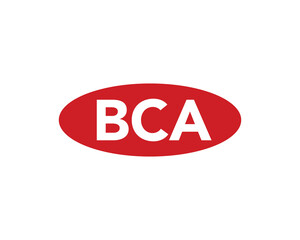 BCA Logo design vector template. BCA logo design.