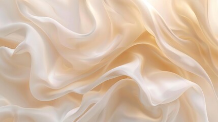 Obraz premium Soft Gradient of Cream to Beige with Velvety Texture for Background Design