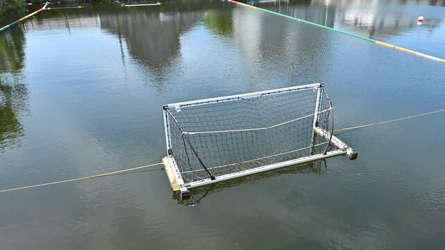 swimming pool for playing water polo