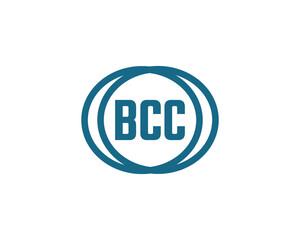BCC logo design vector template. BCC logo design.