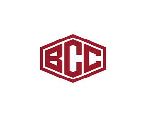 BCC logo design vector template. BCC logo design.