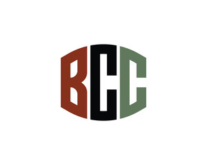 BCC logo design vector template. BCC logo design.