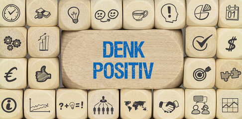 denk positiv	