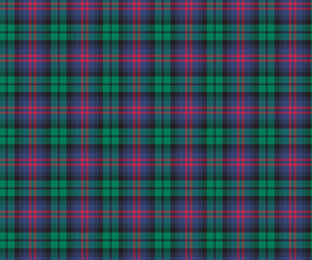 Plaid pattern, blue, green, black, red, seamless for textiles and design clothing, skirts, pants, aprons, tablecloths, blankets or decorative fabrics. Vector illustration.