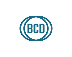 BCD logo design vector template. BCD logo design.