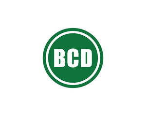 BCD logo design vector template. BCD logo design.
