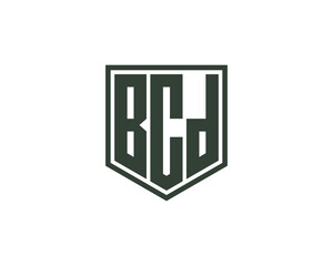 BCD logo design vector template. BCD logo design.