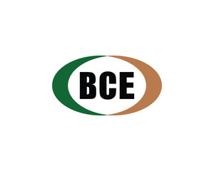 BCE logo design vector template. BCE logo design.
