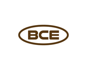 BCE logo design vector template. BCE logo design.