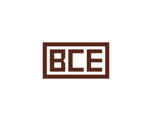 BCE logo design vector template. BCE logo design.