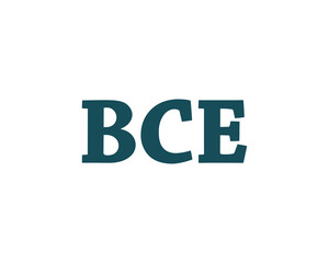 BCE logo design vector template. BCE logo design.