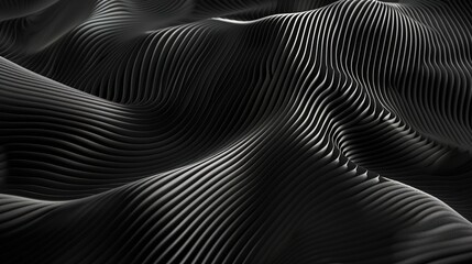 Contemporary Elegance: Black Backdrop with Subtle Linear Patterns
