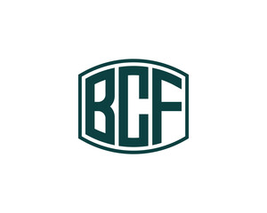 BCF logo design vector template. BCF logo design.