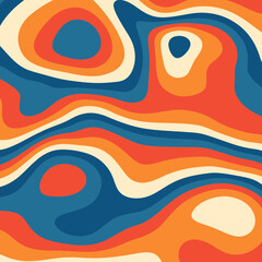 Retro Psychedelic Pattern