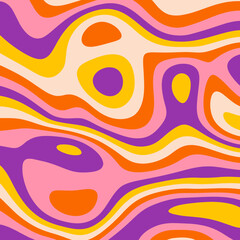 Retro Psychedelic Pattern