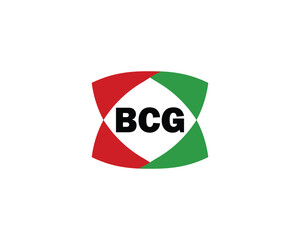 BCG logo design vector template. BCG logo design.